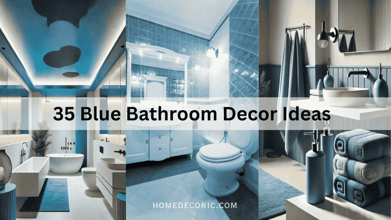 Blue Bathroom Decor Ideas