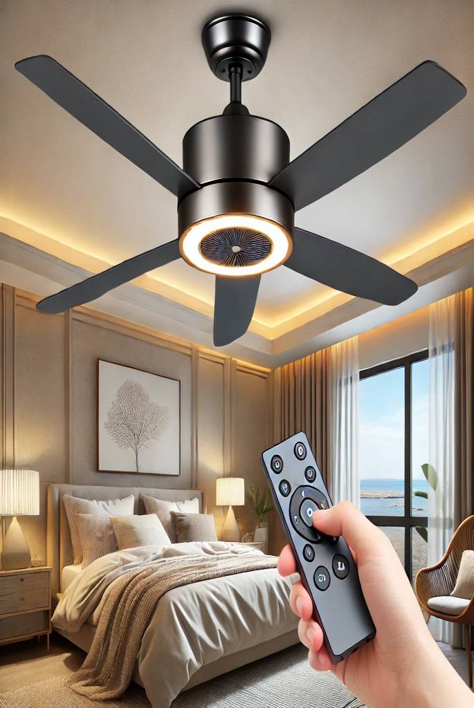 Ceiling Fans with Remote Controls