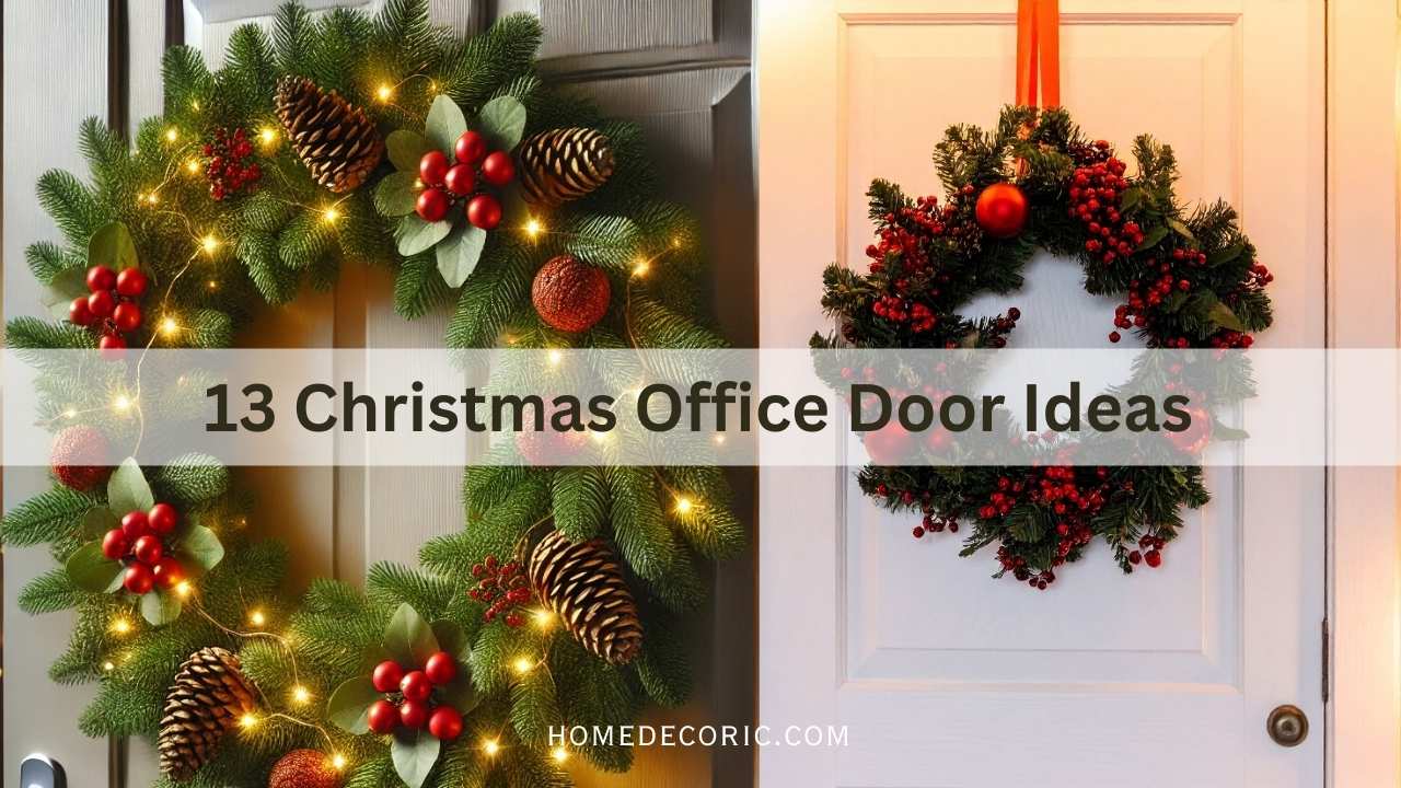 Christmas Office Door Ideas