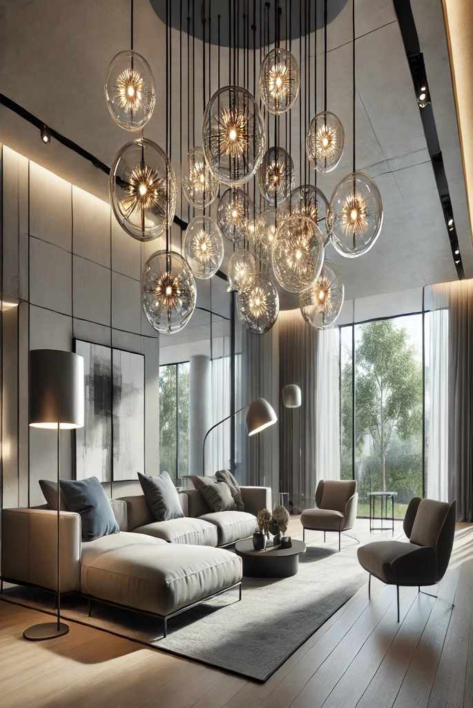 Cluster Pendant Lights