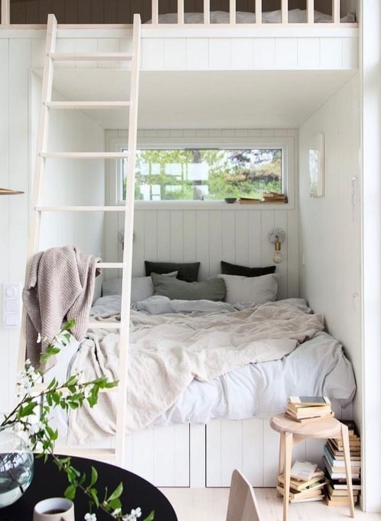 Cozy Loft Cabin Bed