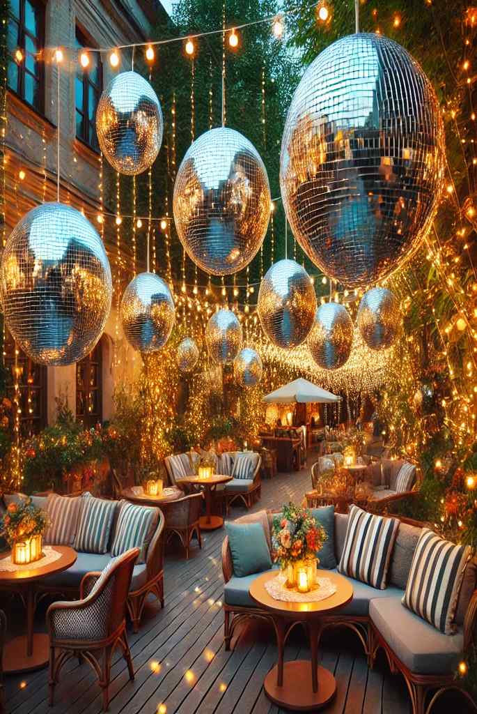 DIY Disco Ball Decorations