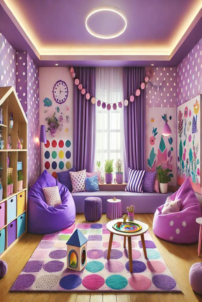 Kids' Purple Playroom