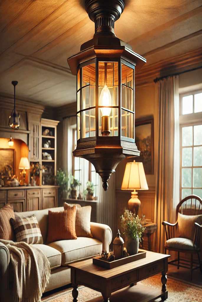 Lantern-style Ceiling Lights 