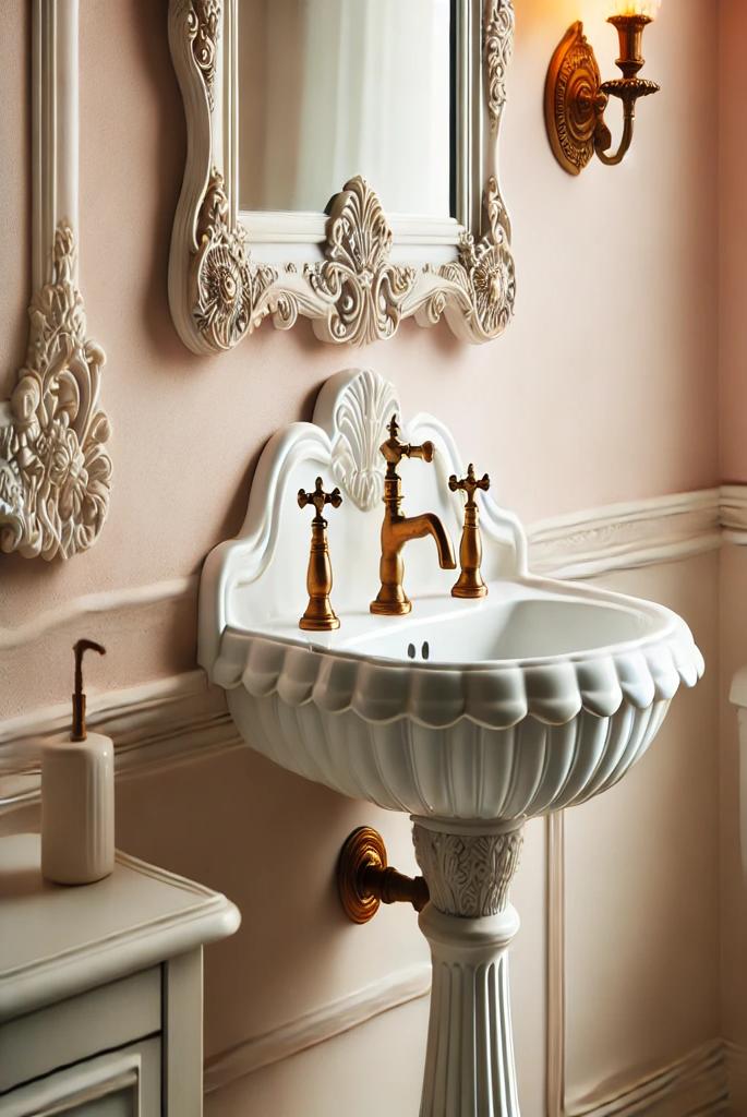 Pedestal Sink Elegance