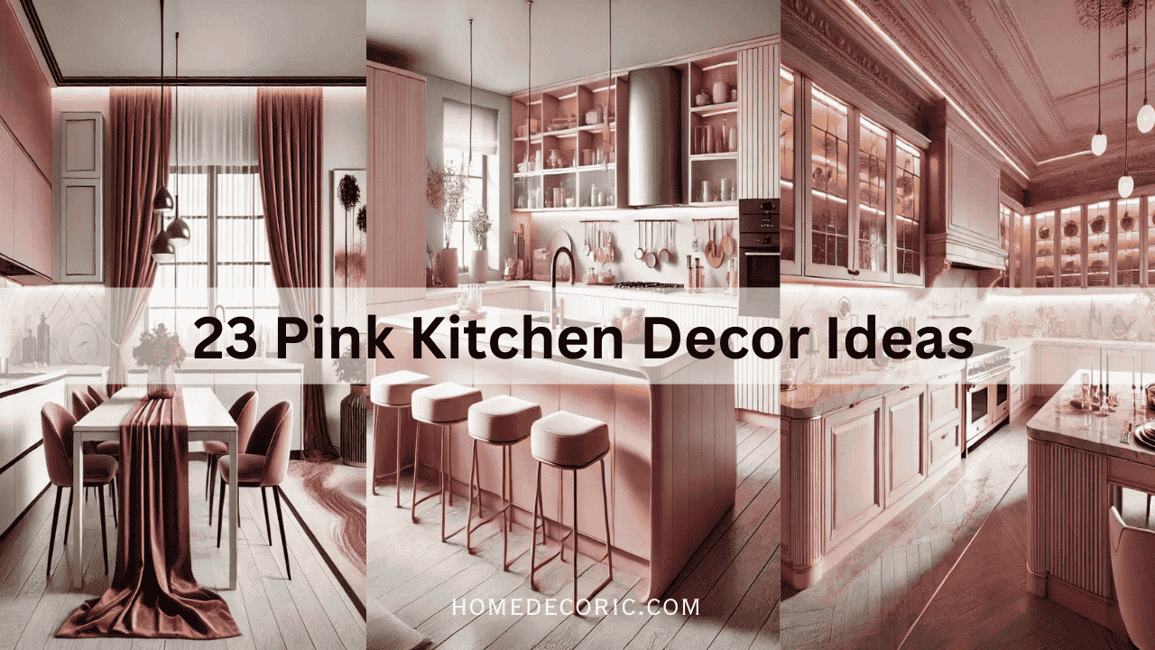 Pink Kitchen Decorating Ideas