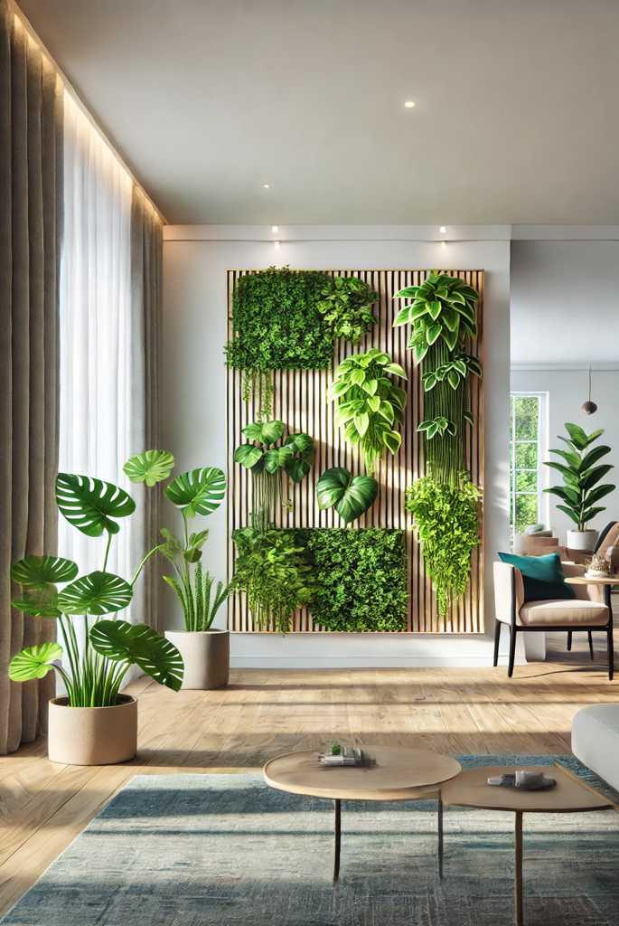 Pothos vertical garden