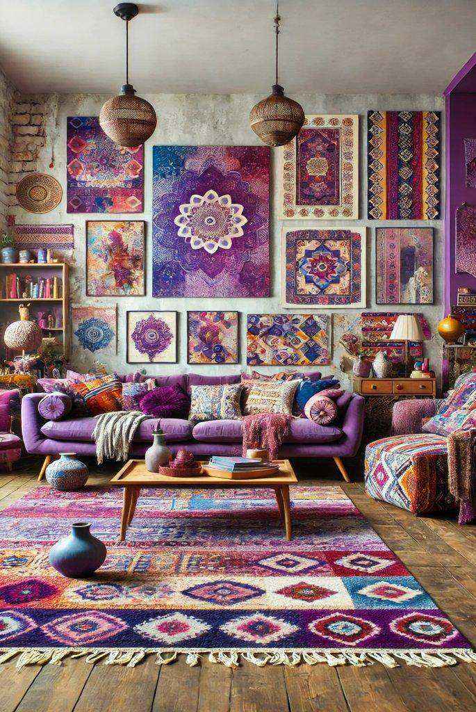 Purple Home Decor