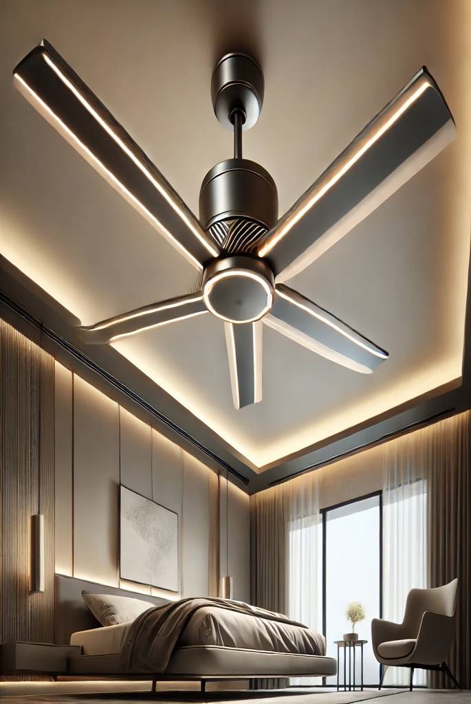 Retractable Blade Ceiling Fans