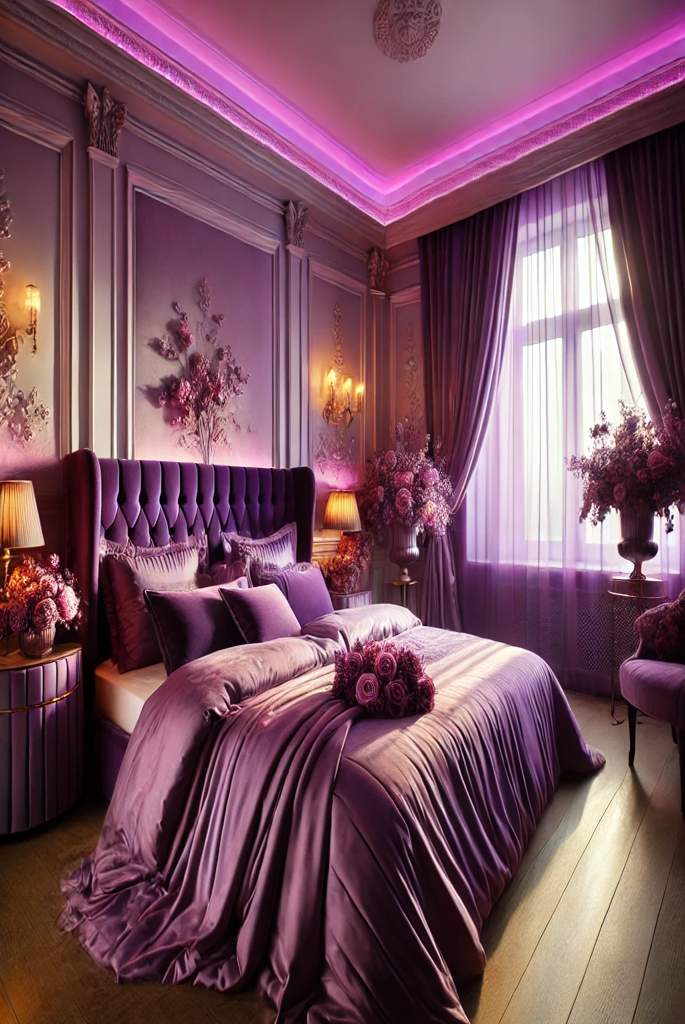 Romantic Purple Retreat