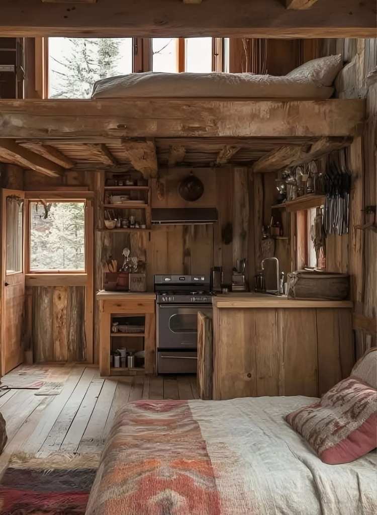 Rustic Loft Cabin Studio
