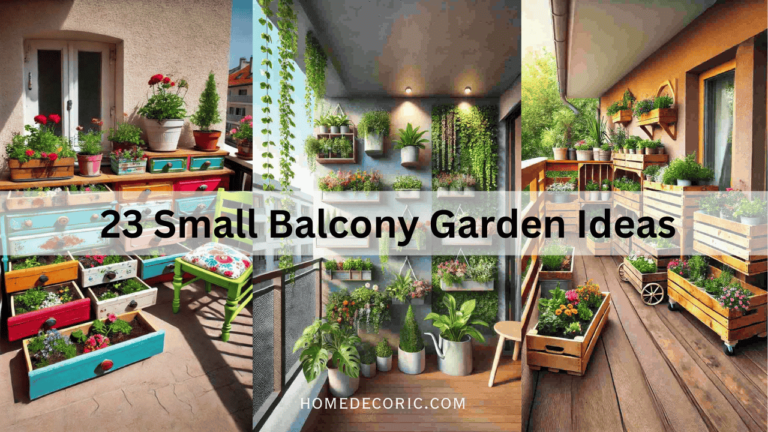 Small Balcony Garden Ideas