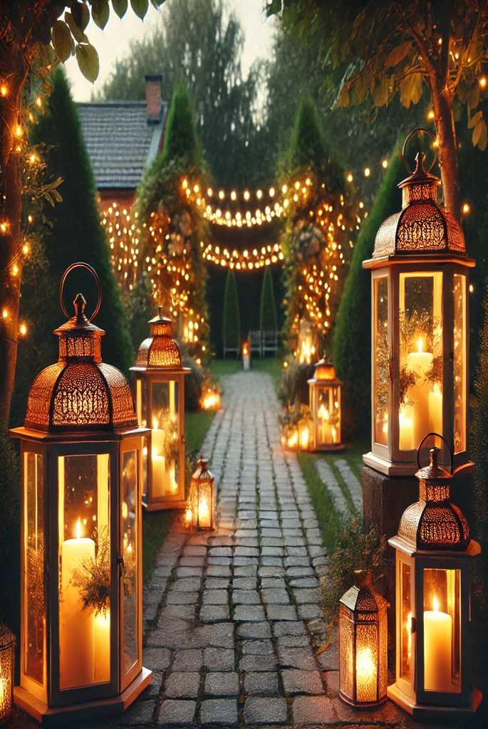 Sparkling Pathway Lanterns