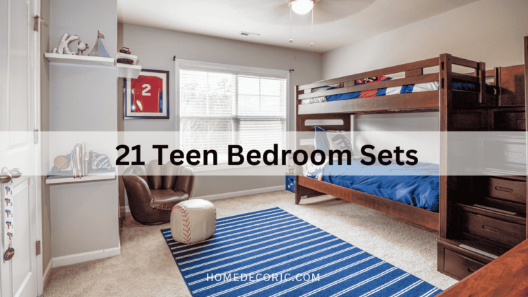 Teen Bedroom Sets for Boys