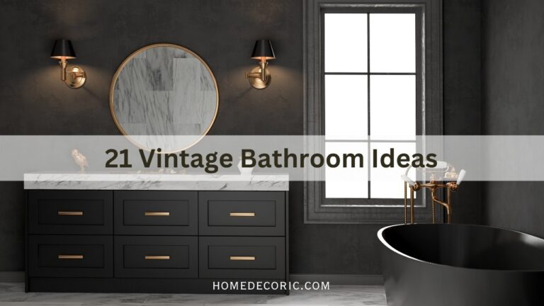 Vintage Bathroom Ideas