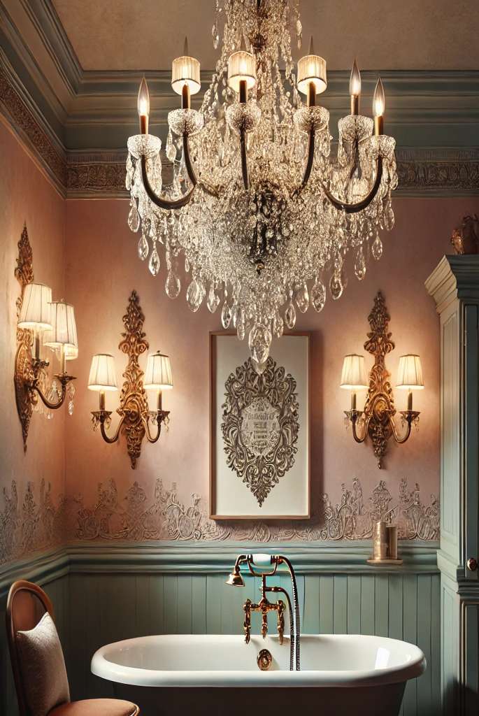 Vintage Bathroom lighting