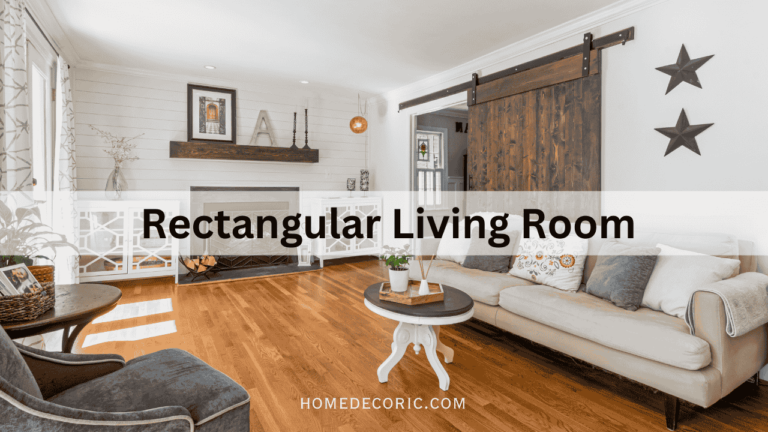 how to decorate a rectangular living room