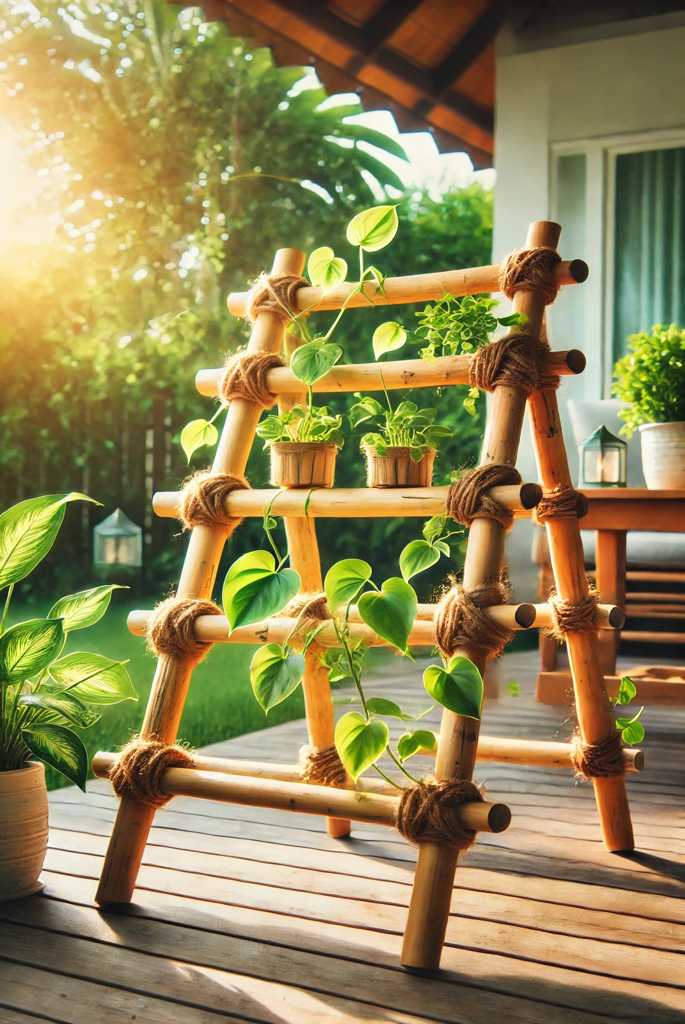 ladder for your pothos to climb