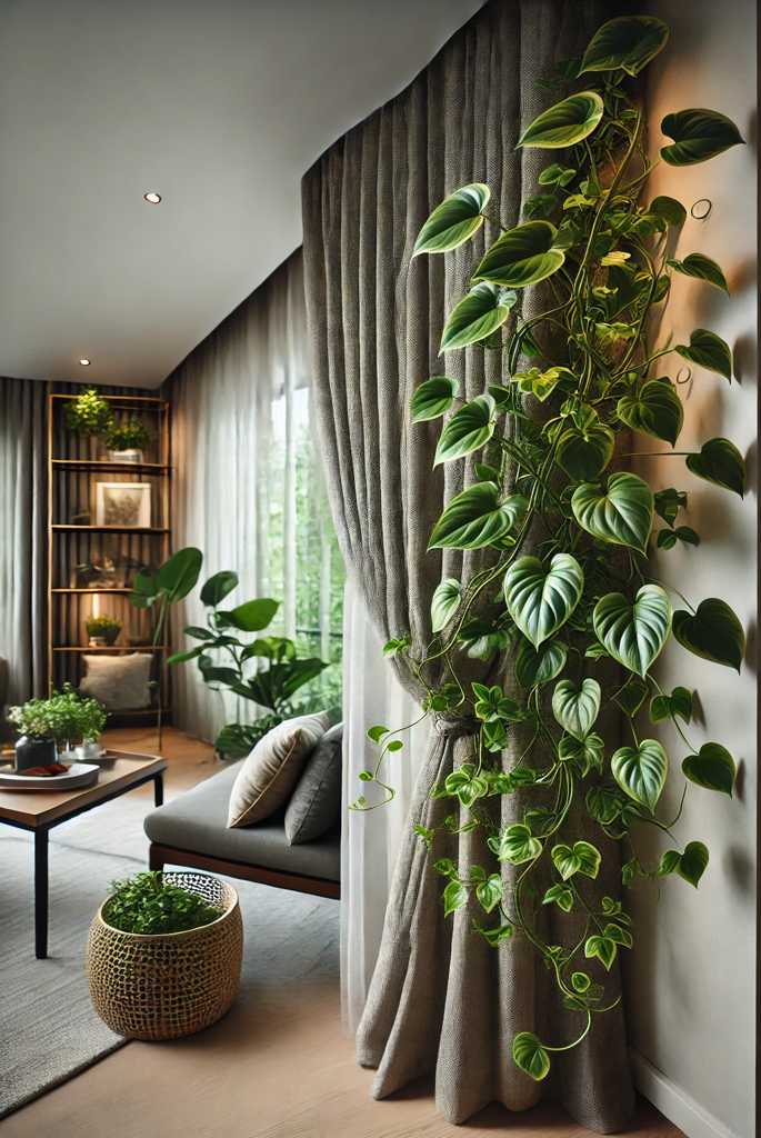 nature-inspired window treatment