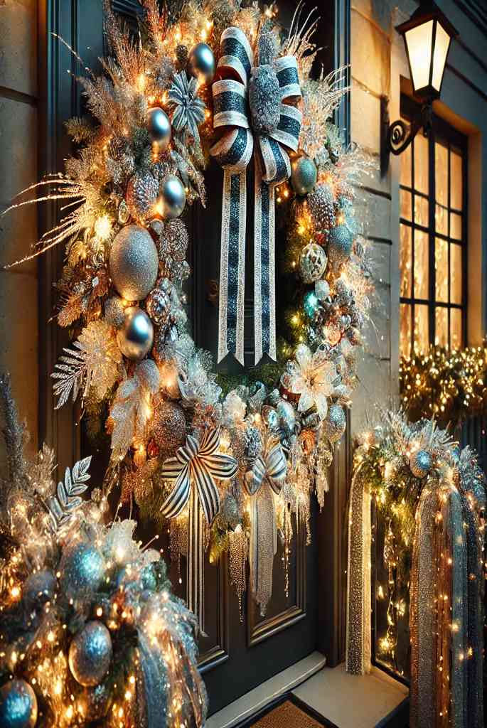 new year outdoor decorations 