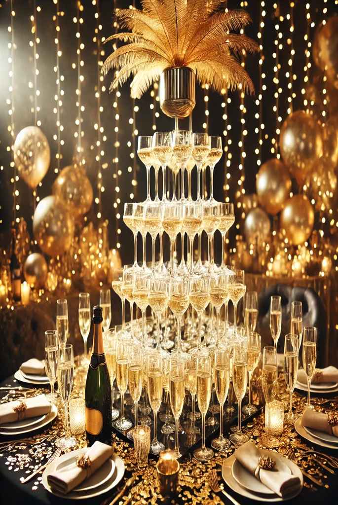 ew year's eve table decor ideas