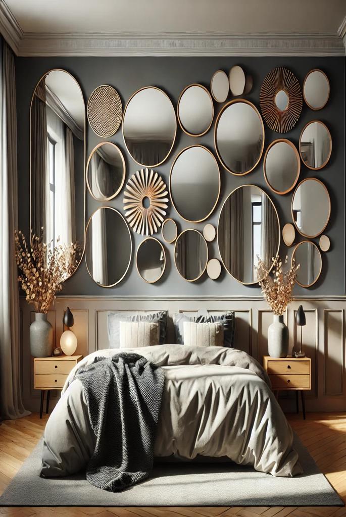 personalized bedroom mirror wall