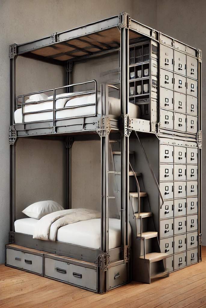 teen bunk bed set