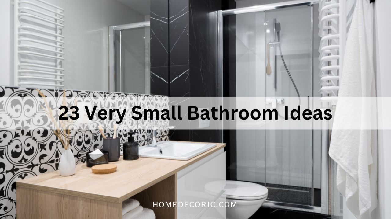 very small bathroom ideas