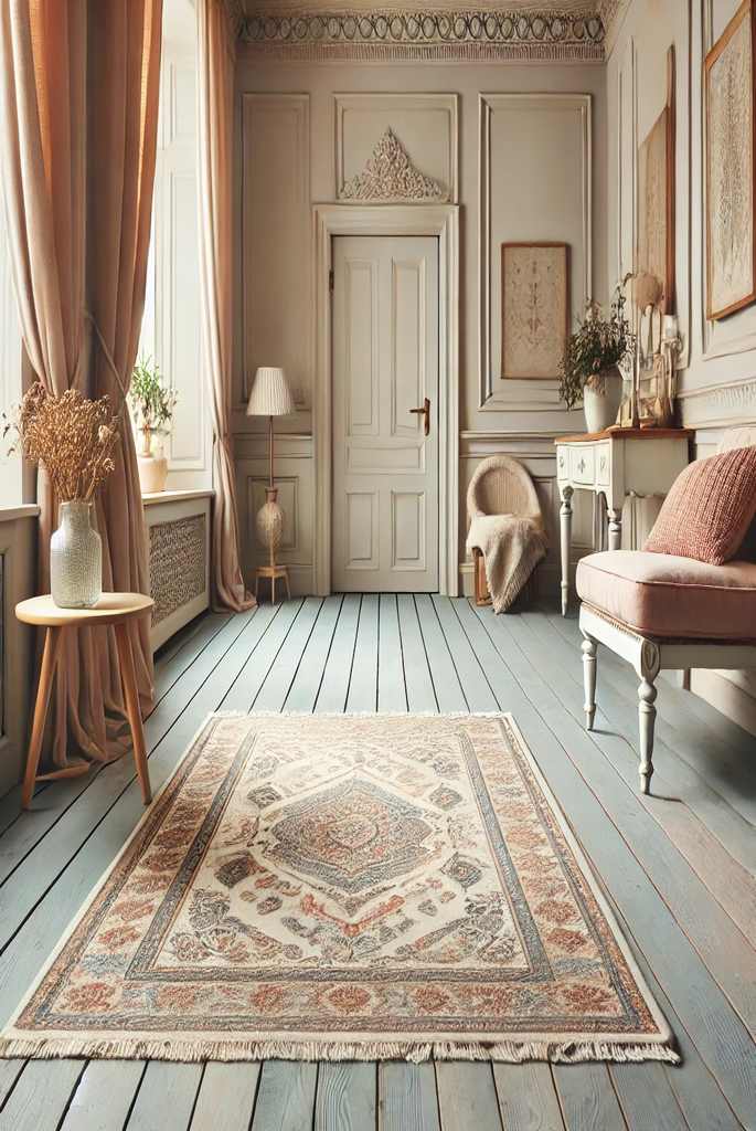 Painted Wooden Floors