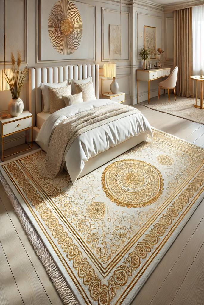 Gold Area Rug