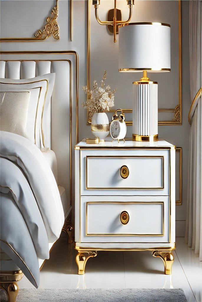 Golden Nightstands