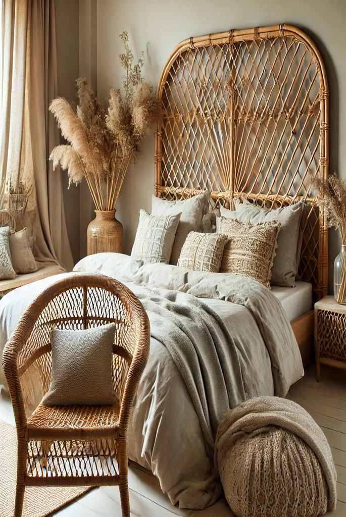 Wicker or Rattan Elements