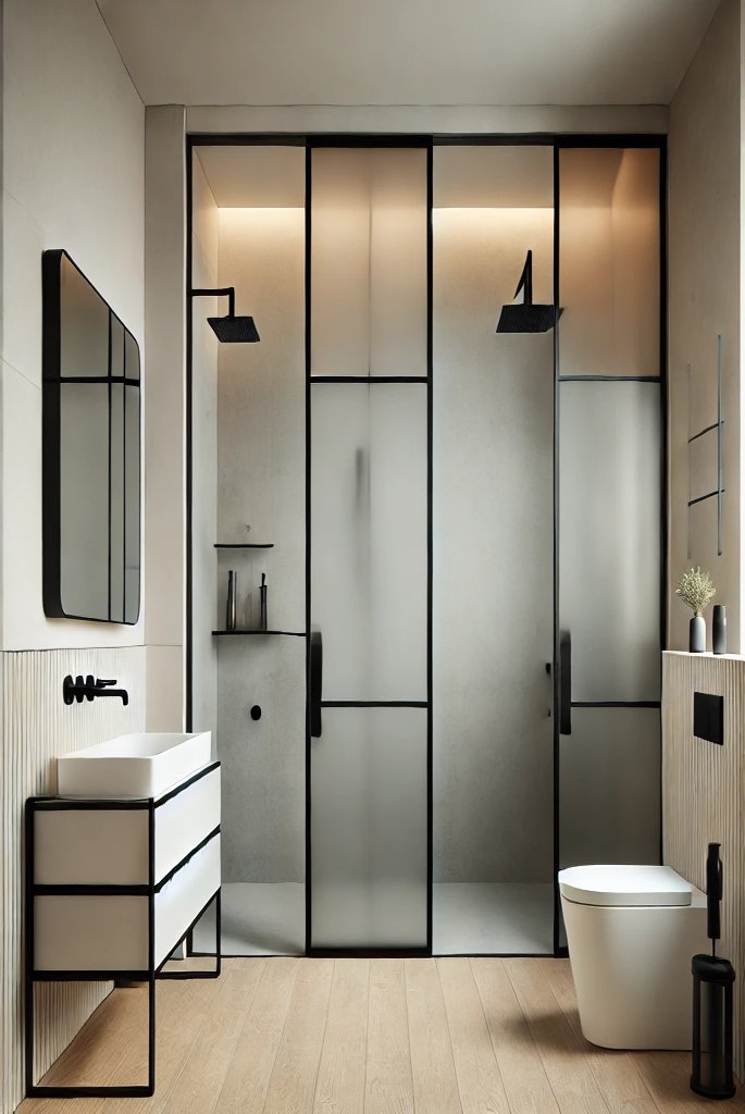 Black Sliding Doors