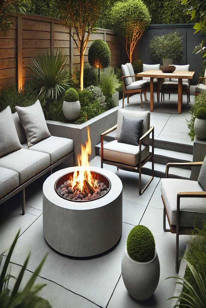 Contemporary Fire Pits