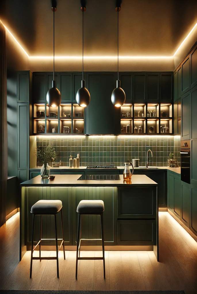 Layered Lighting for kitchen