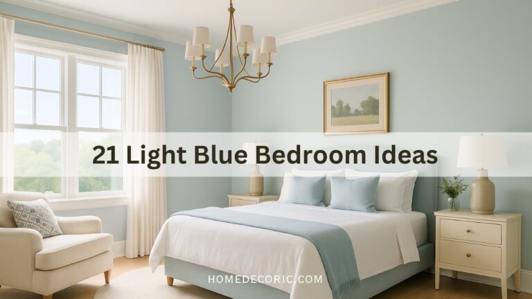Light Blue Bedroom Ideas