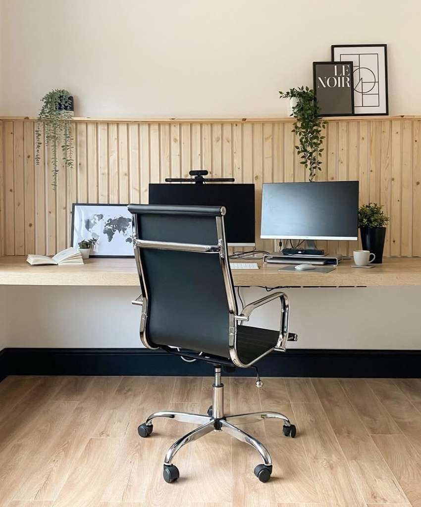 Modern Wood Office