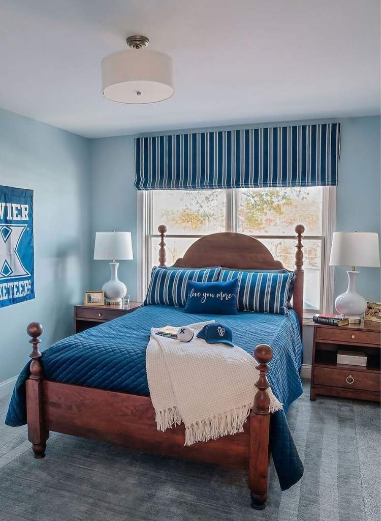 Nautical Blue Boys Bedroom
