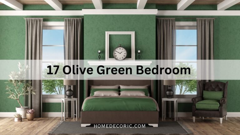 Olive Green Bedroom