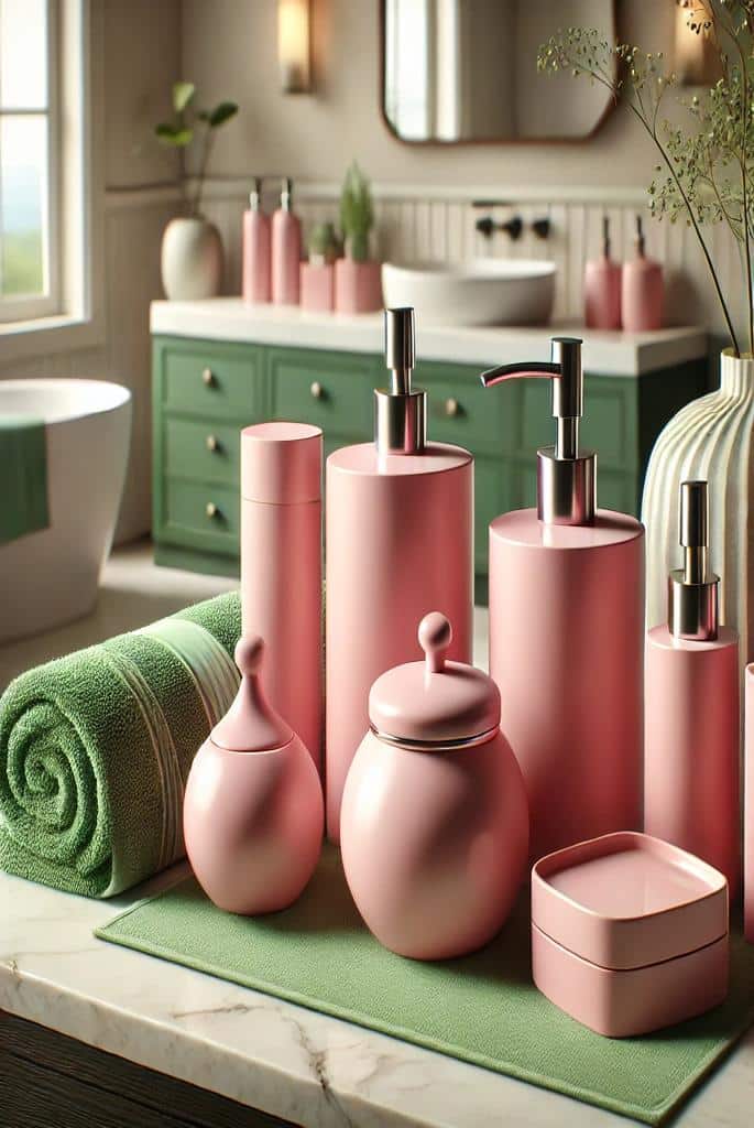 Pink Bathroom Sets