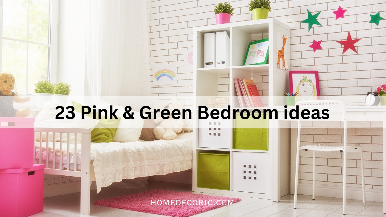 Pink and Green Bedroom Ideas