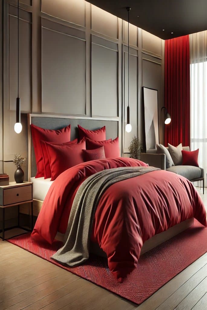 Red Bedding