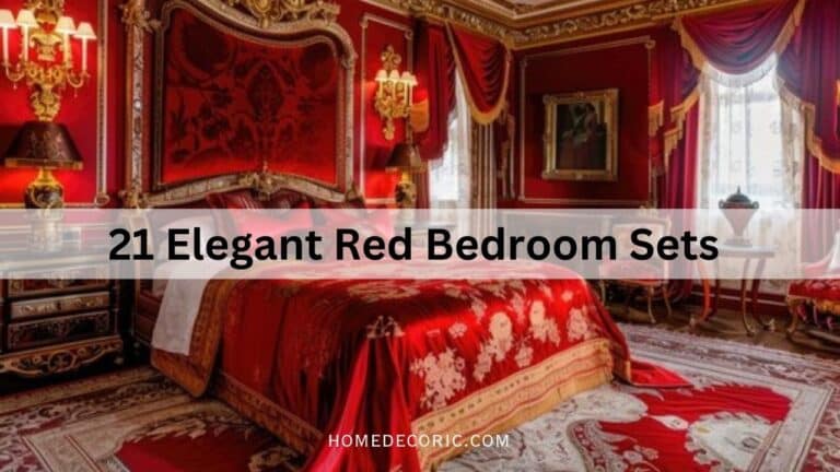 Red Bedroom Sets