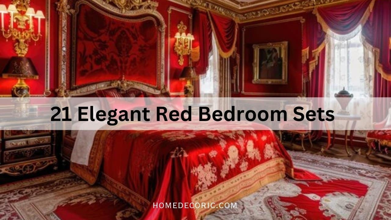 Red Bedroom Sets