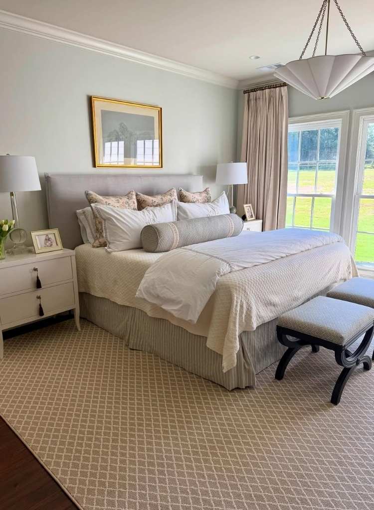 Serene Blue-Toned Bedroom