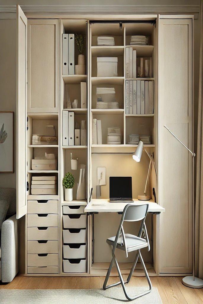 Small Office in a Bay Window