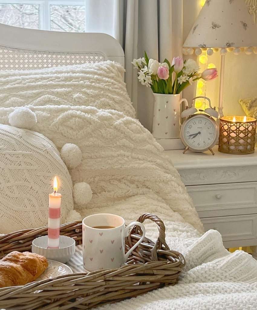 Soft Winter Bedroom Retreat Decor