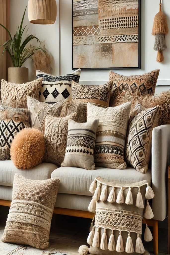 Textured Accent Pillows