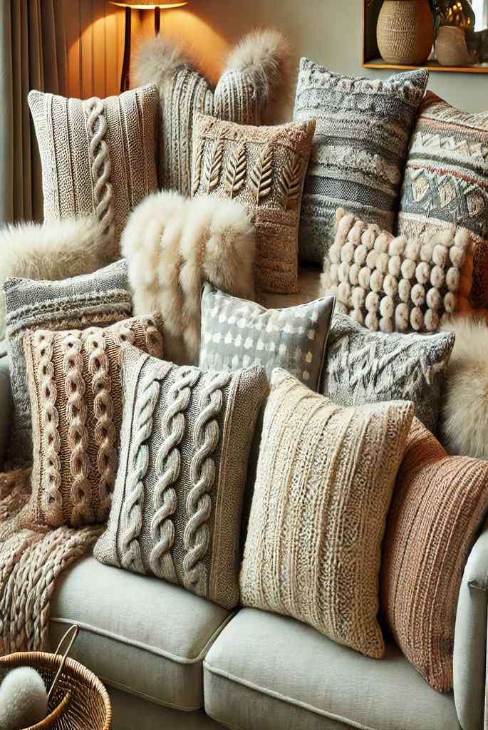 Textured Pillows