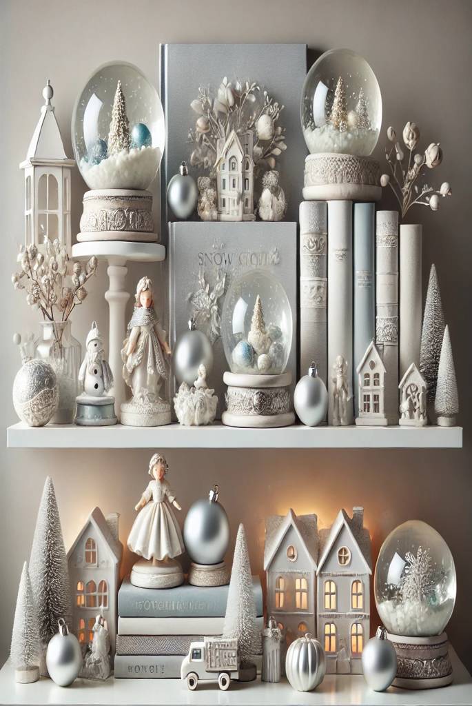 Winter-Themed Shelf